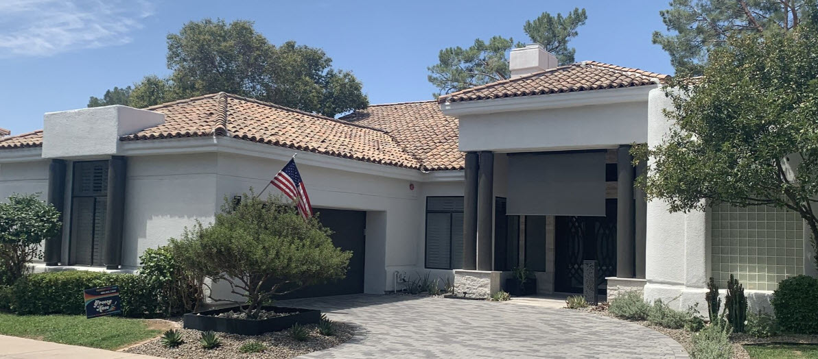 Exterior of Home Paint Job