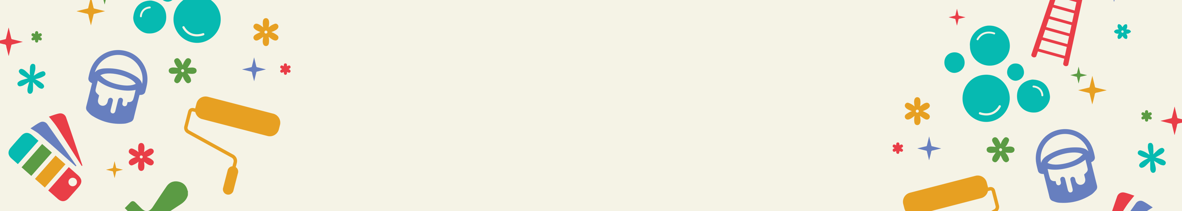 Decorative paint-themed background