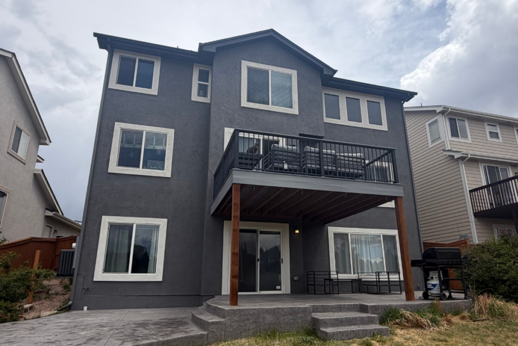 Exterior Stucco Painting and Deck Painting Littleton, CO