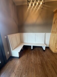 White Wood Bench Painting Littleton, CO