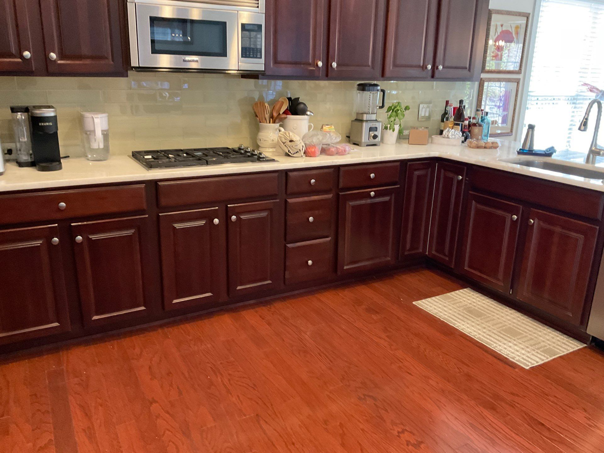 Kitchen Cabinets Painting After Results Groovy Hues Painting of Bucks County PA
