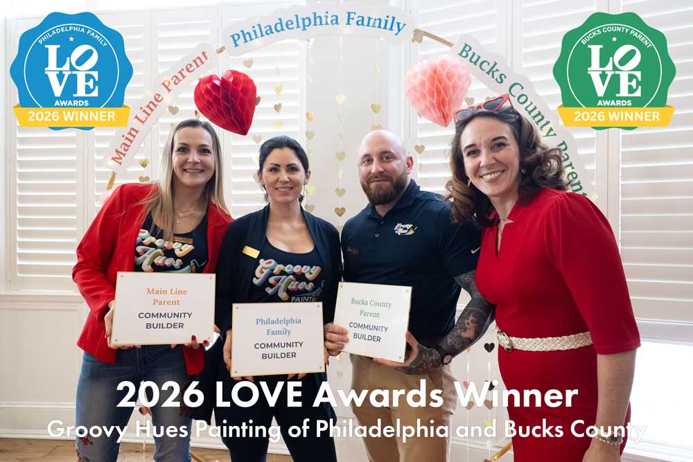 Groovy Hues Painting team named 2026 Love Awards winner in Philadelphia and Bucks County