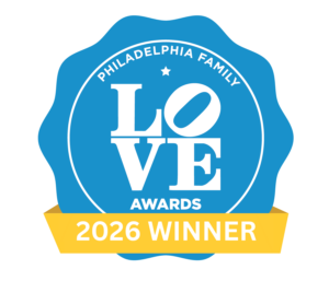Groovy Hues Painting Philadelphia Family LOVE Awards 2026 winner badge for top-rated local painters