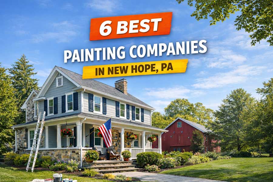 6 Best Painting Companies in New Hope, PA
