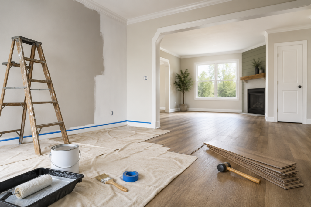 Should You Paint Before Replacing Your Flooring? The South Austin Homeowner’s Guide