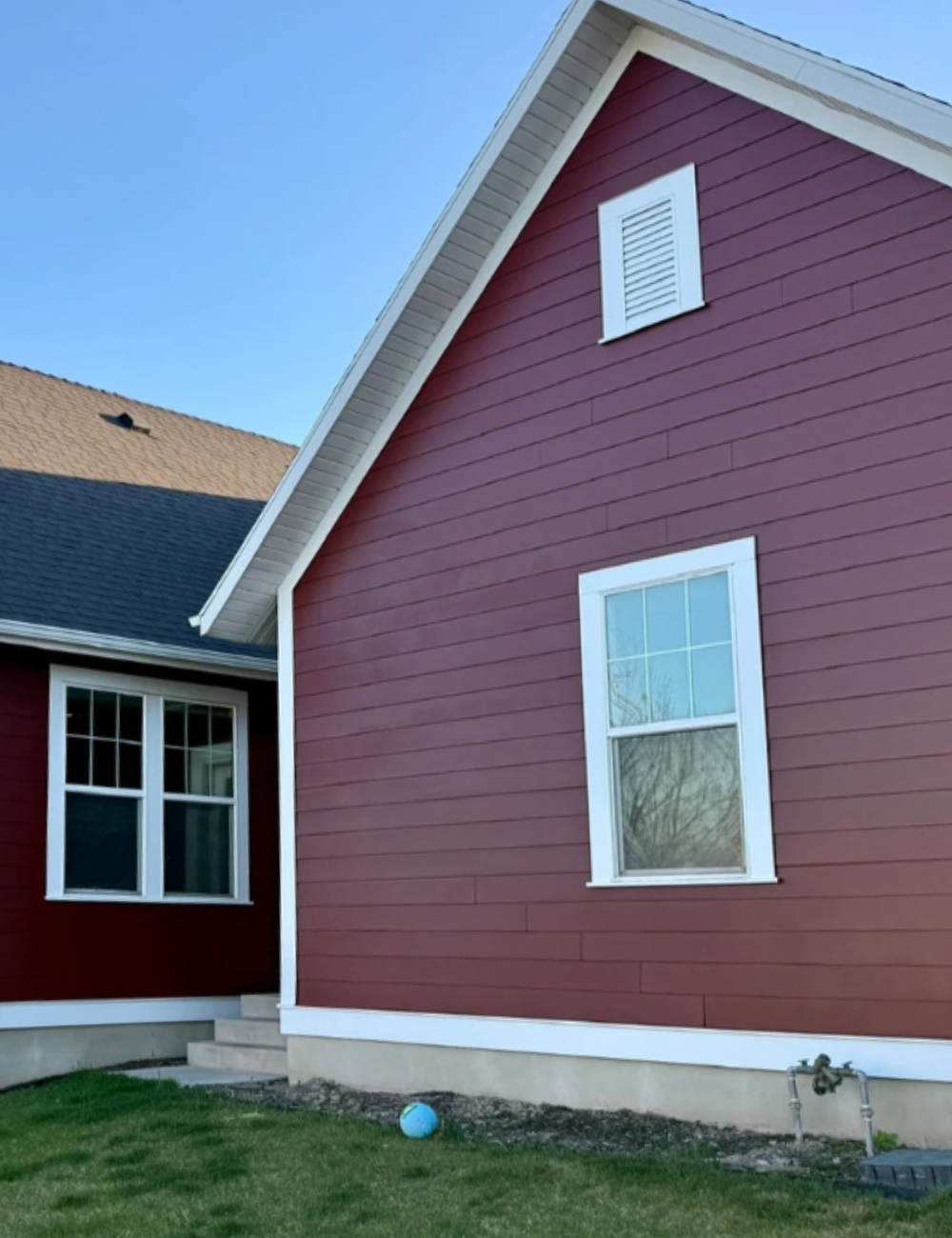 Red Exterior Painting South Jordan