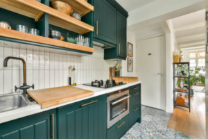 Green Kitchen Cabinet Painting South Jordan, UT
