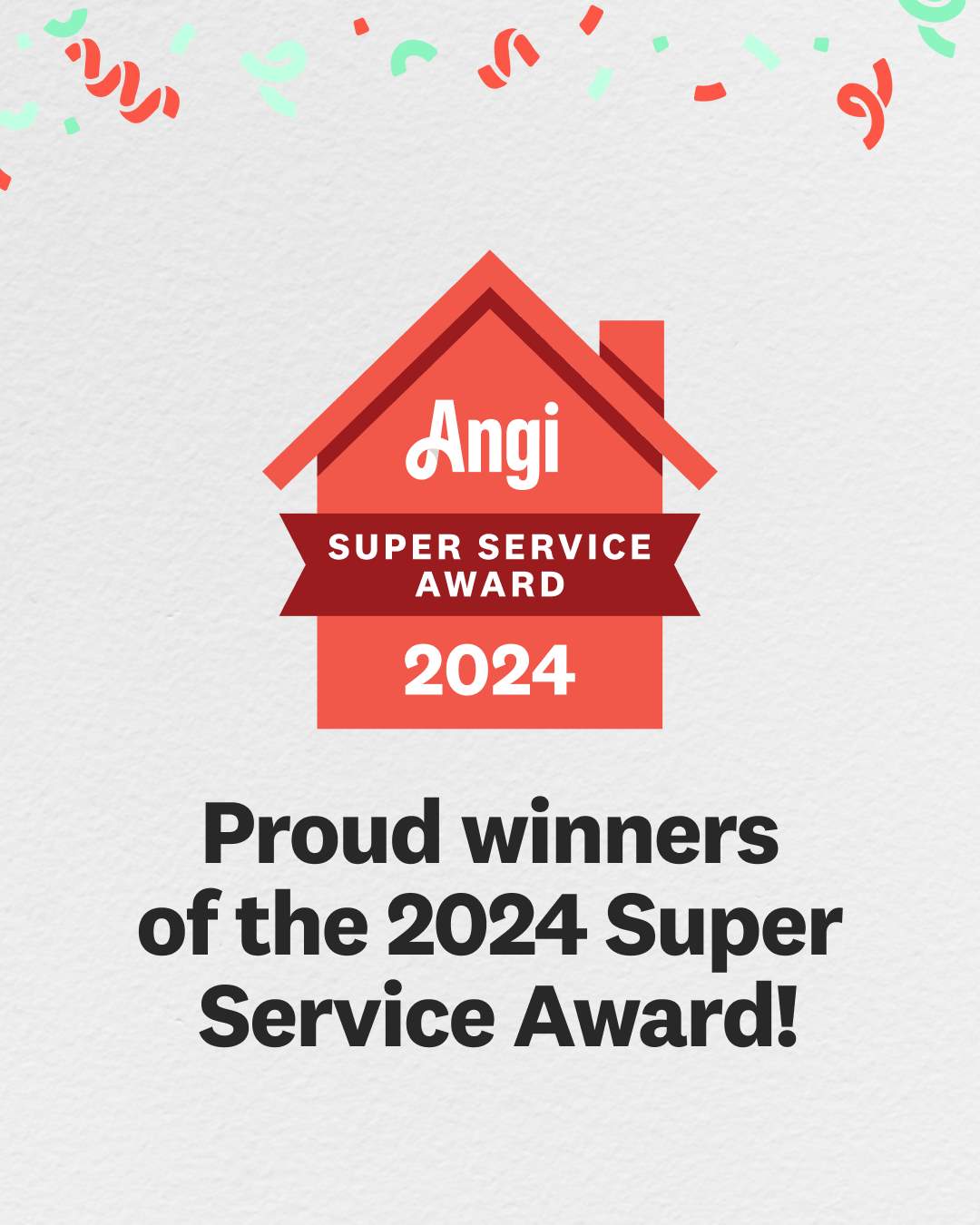 2024 Angi Super Service Award