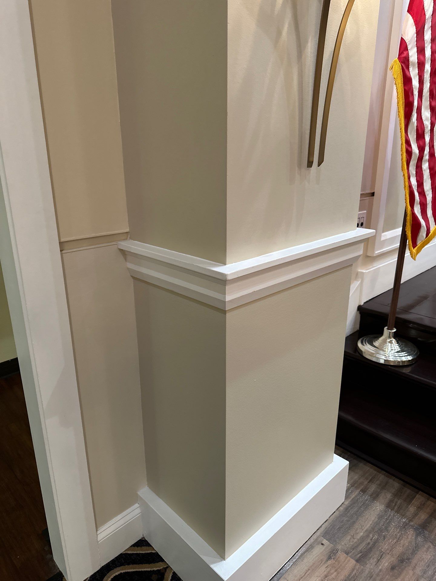 Decorative Column with Precision Paintwork